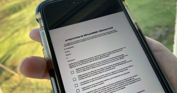 Une attestation de déplacement sur smartphone disponible le 6 avril